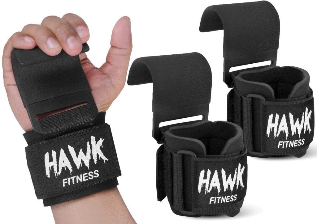 Dmoose Fitness Weight Lifting Hooks Grip