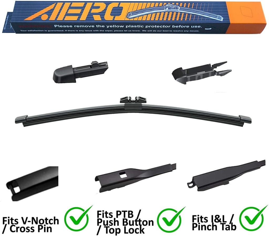 AERO Voyager 24 X 19 Premium All Season OEM Windshield Wiper Blades 2 Pack