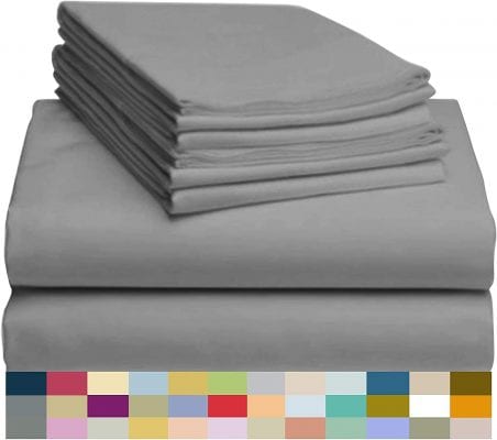 Nestl Bedding Microfiber Deep Pocket Full Sheets