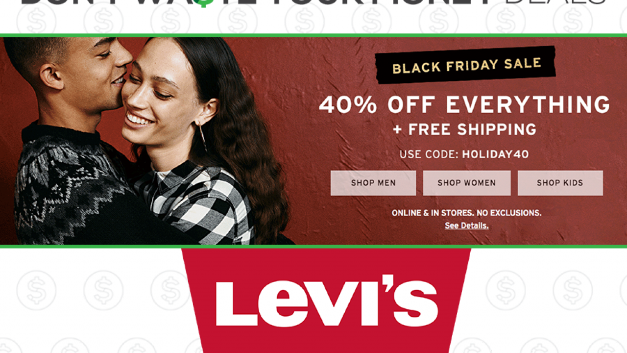 levis 501 black friday