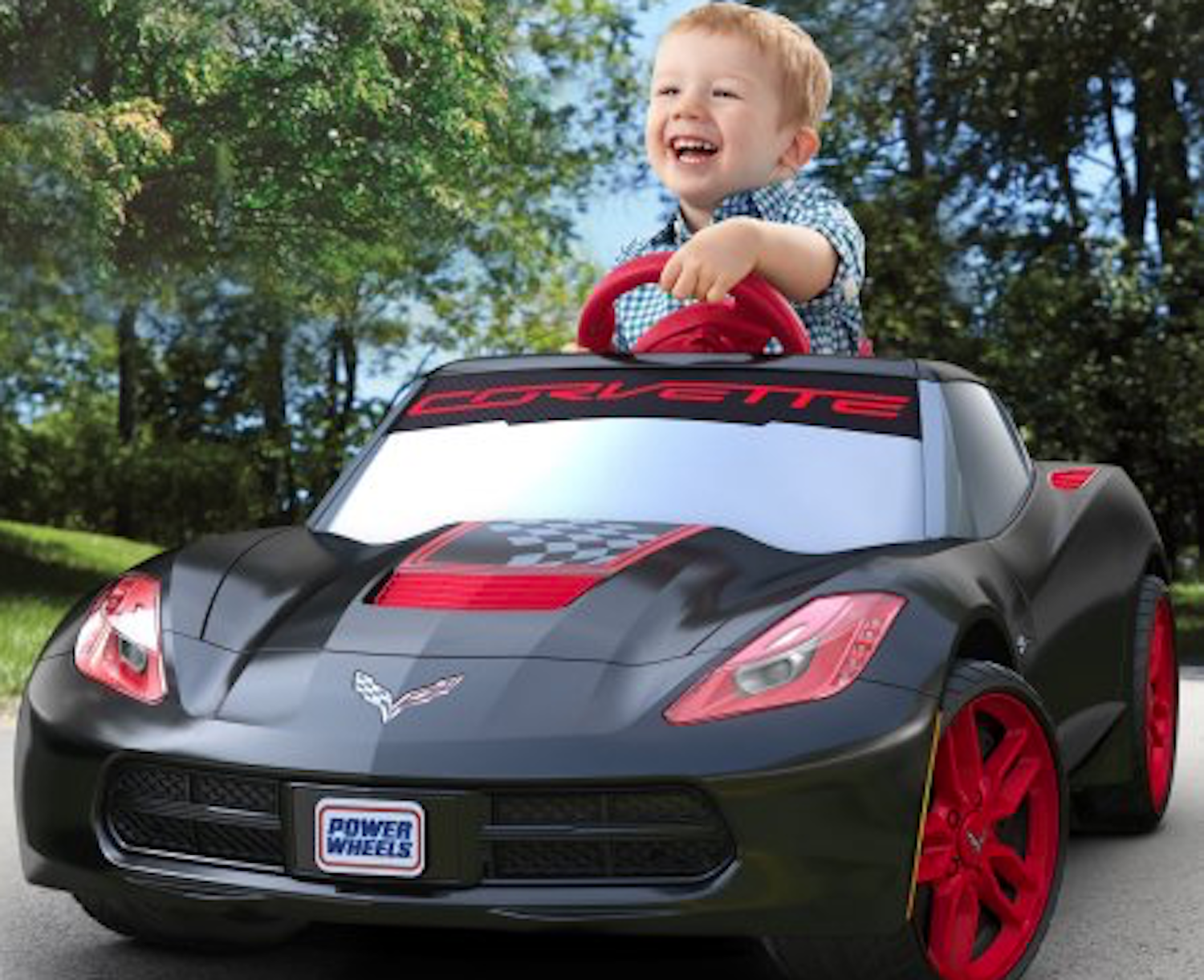 corvette car for toddler