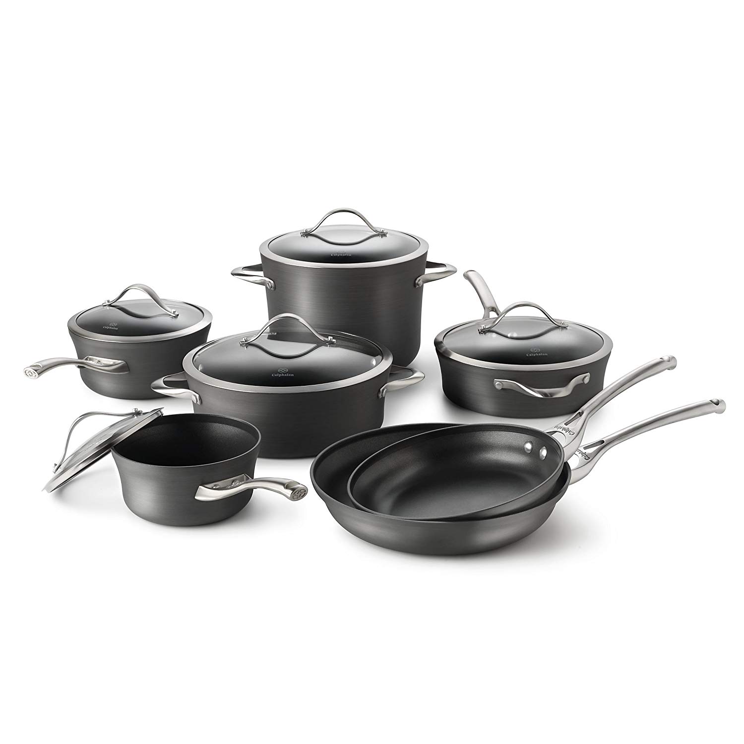 T-fal Ultimate Hard Anodized Nonstick 17 Piece Cookware Set — Moburk