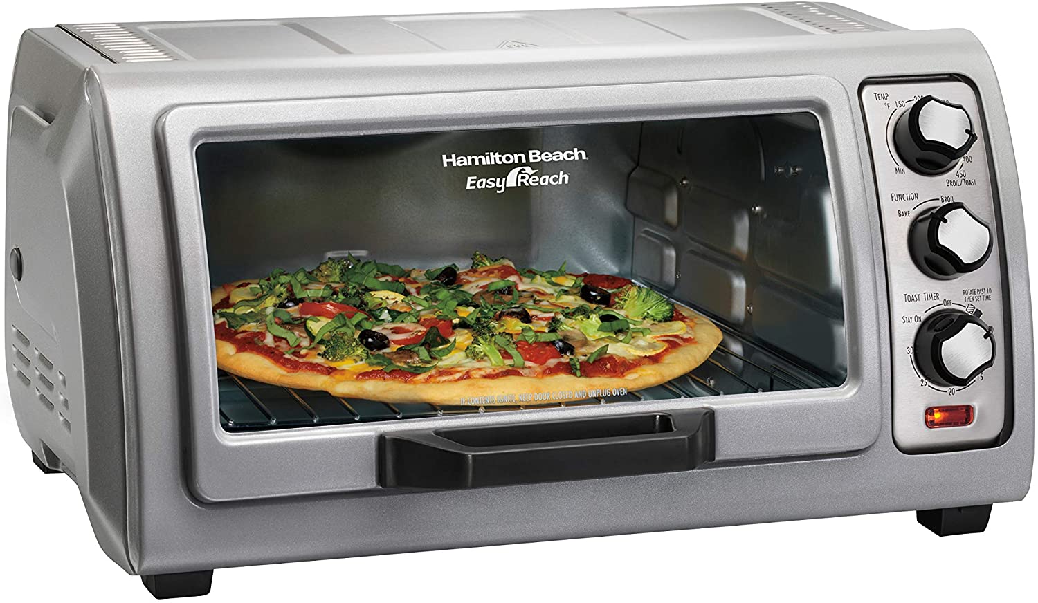 Hamilton Beach Easy Reach 4 Slice Toaster Oven Review – Felt Like