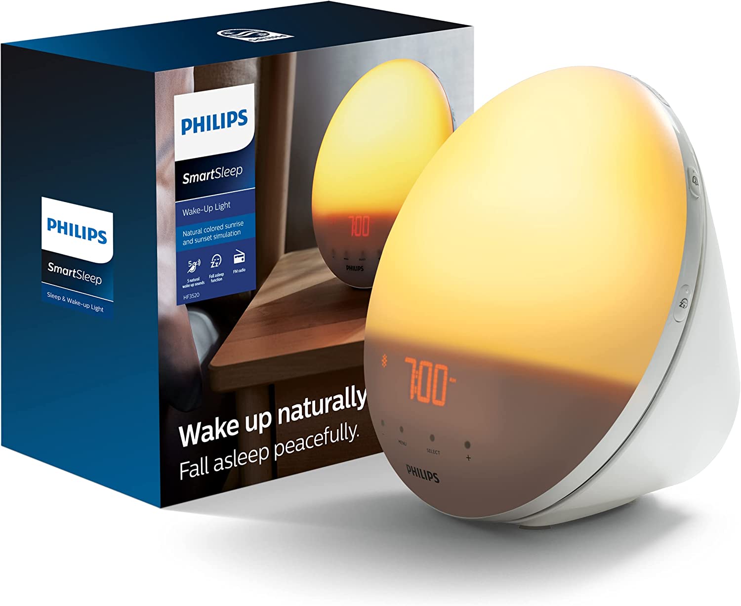 Jachtluipaard fout gracht Philips Sunrise Personalized Alarm Clock