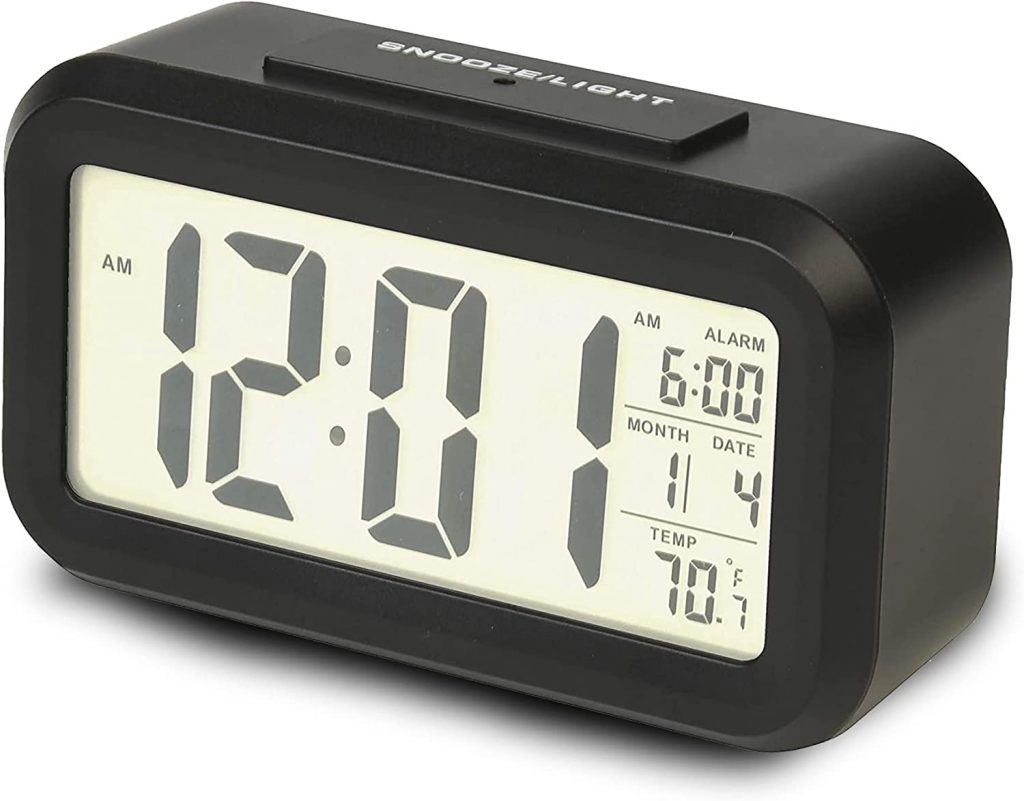 Uscce Customizable Easy Snooze Alarm Clock