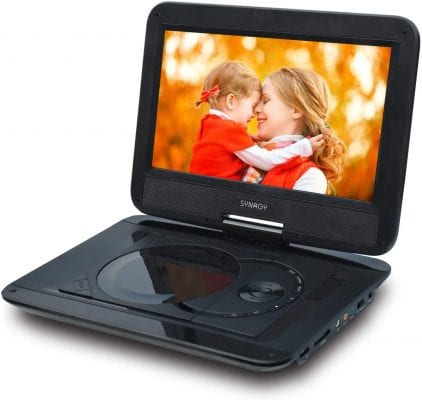 BOIFUN Flip Portable DVD Player, 17.5-Inch