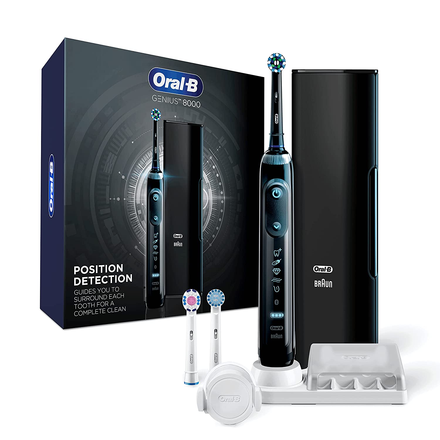 beet doden Variant Oral-B Genius Pro 8000 Smart Electric Toothbrush