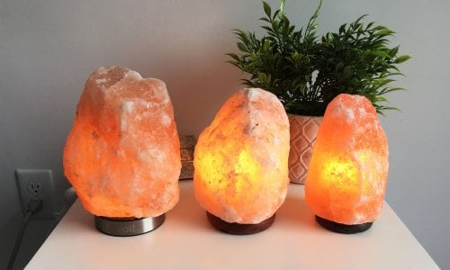 simple zen salt lamp