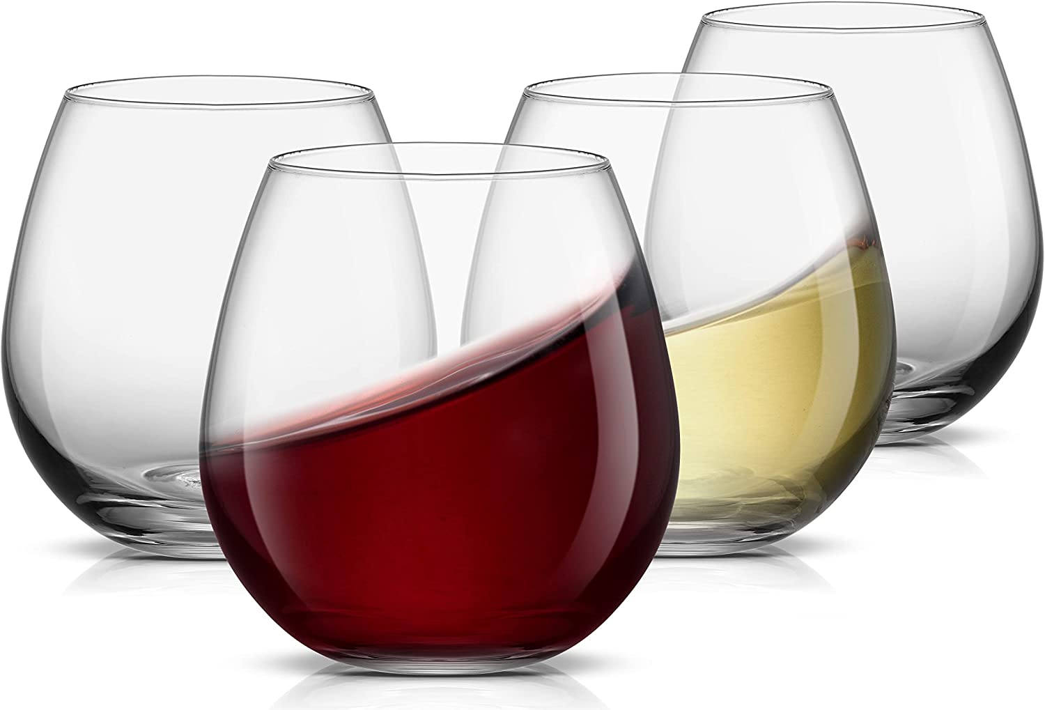 Paksh Novelty Italian Red Wine Glasses - 18 Ounce