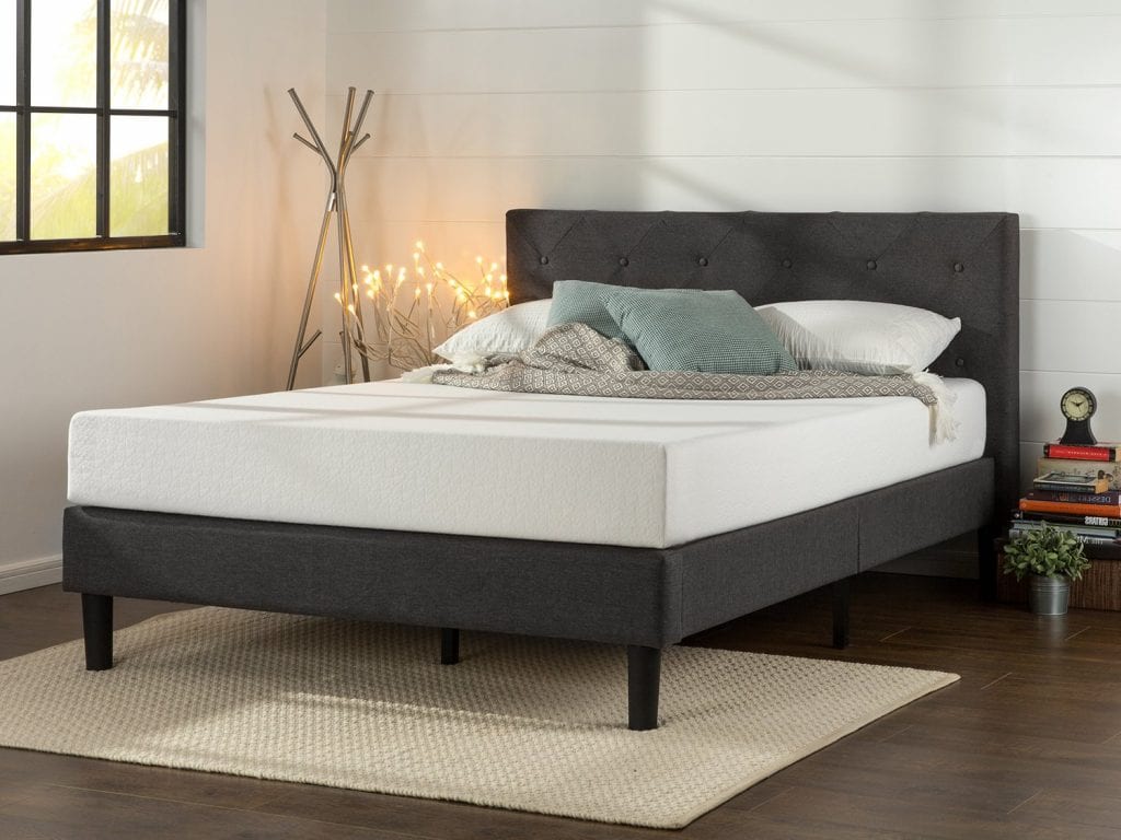 Zinus Alexis 12-inch Deluxe Wood Platform Bed