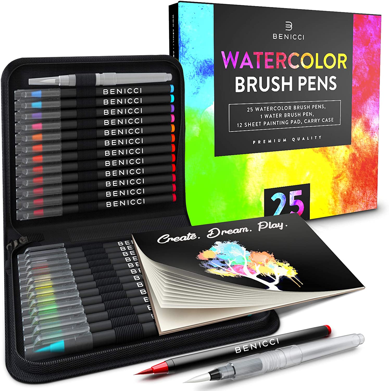Ohuhu Watercolor Brush Markers Pens Set-Clearance products – ohuhu