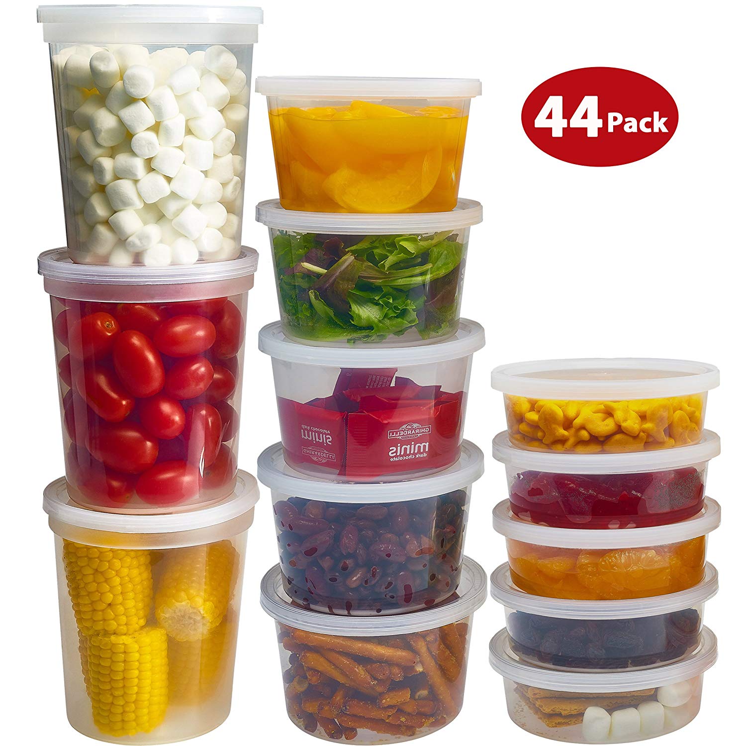Prep Naturals Food Storage Containers - Glass Meal Prep Containers w/ Lids  – 13 Pack, 13 - Foods Co.