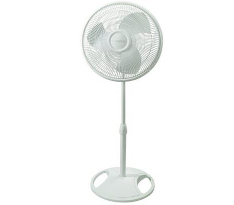 Rowenta VU5670 Ultra-Quiet Compact Pedestal Fan, 5-Speed