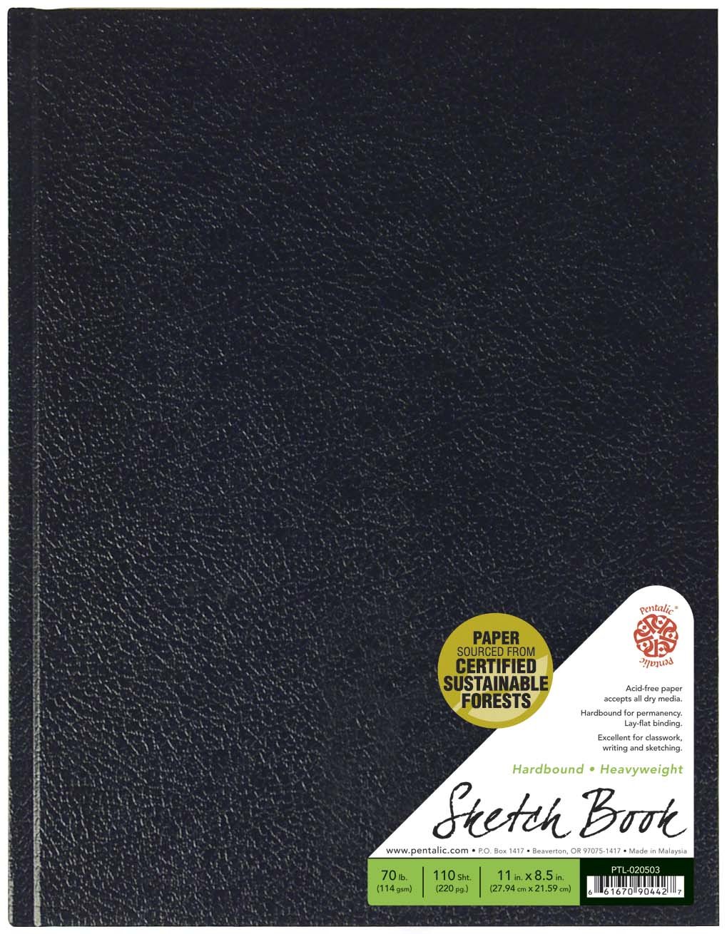  A5 Sketchbook, Lay Flat Softcover Sketch Book for Everyone,  Ideal for Ink, Water Color, Pen, Pencils, 160 Tear Resistant Pages, Size:  Medium, Leda Art Supply : Arts, Crafts & Sewing