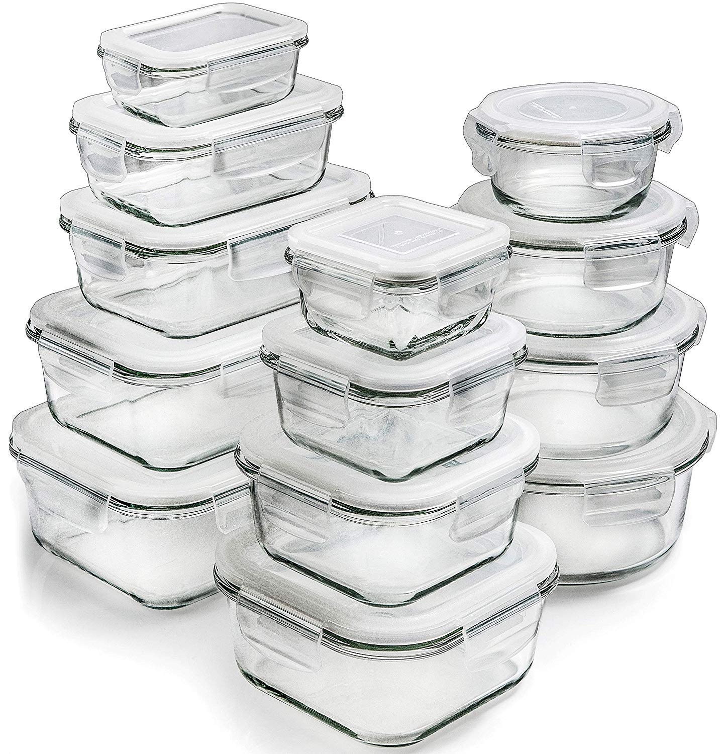 50pk,740ml Food Storage Containers with Lids Food Containers  Meal Prep Pl 価格比較