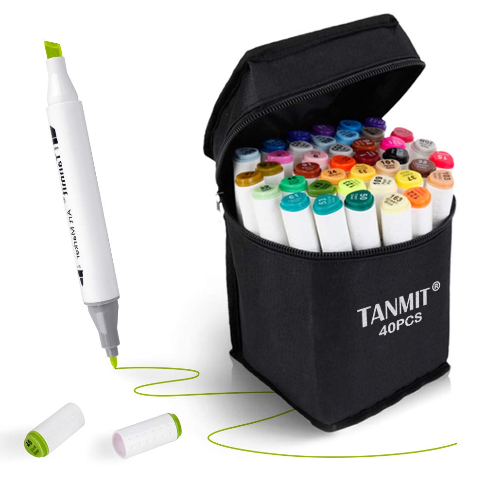 TANMIT Fineliner Pens Colored Fine Tip Markers $4.99