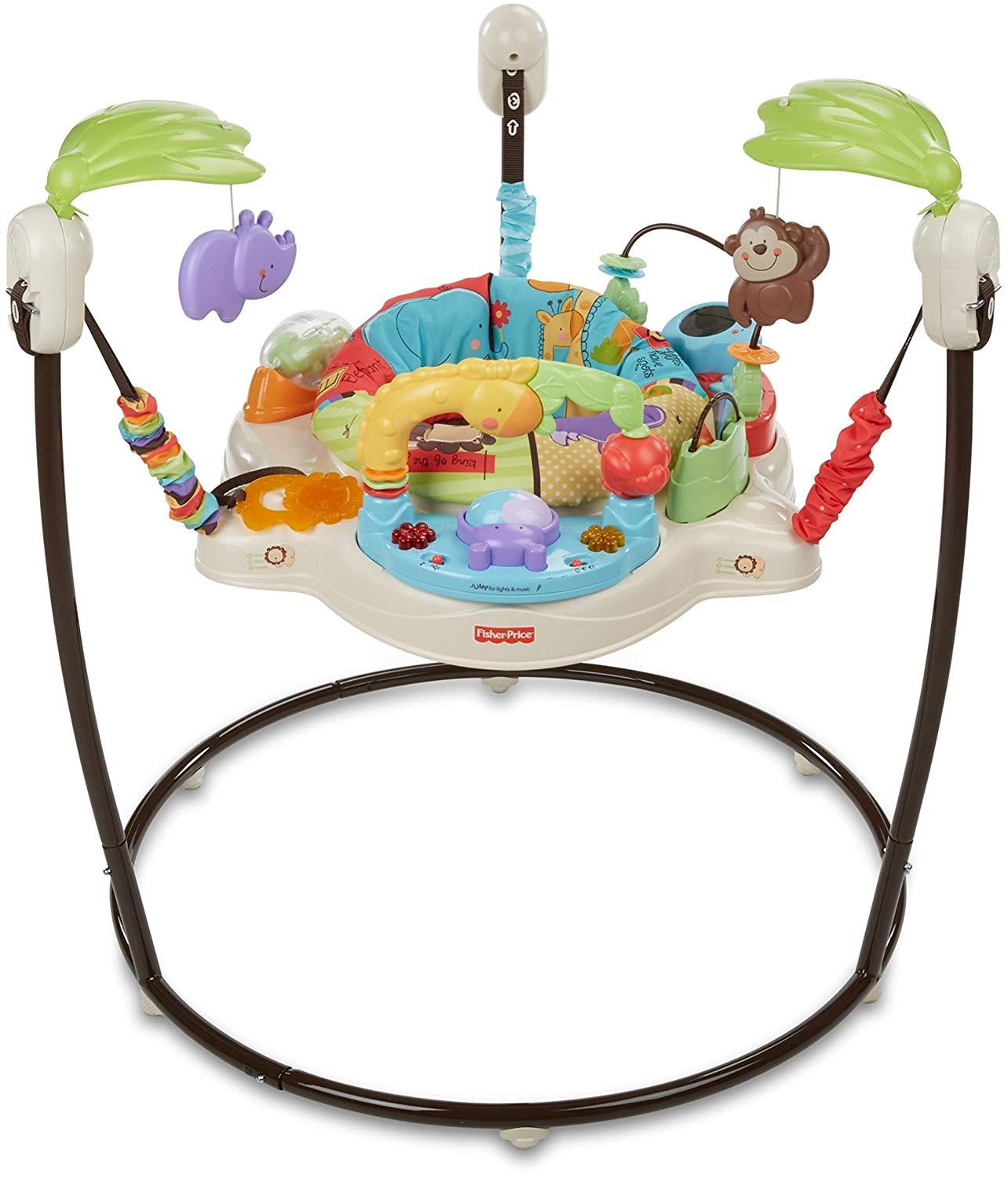 when can you use a jumperoo with baby