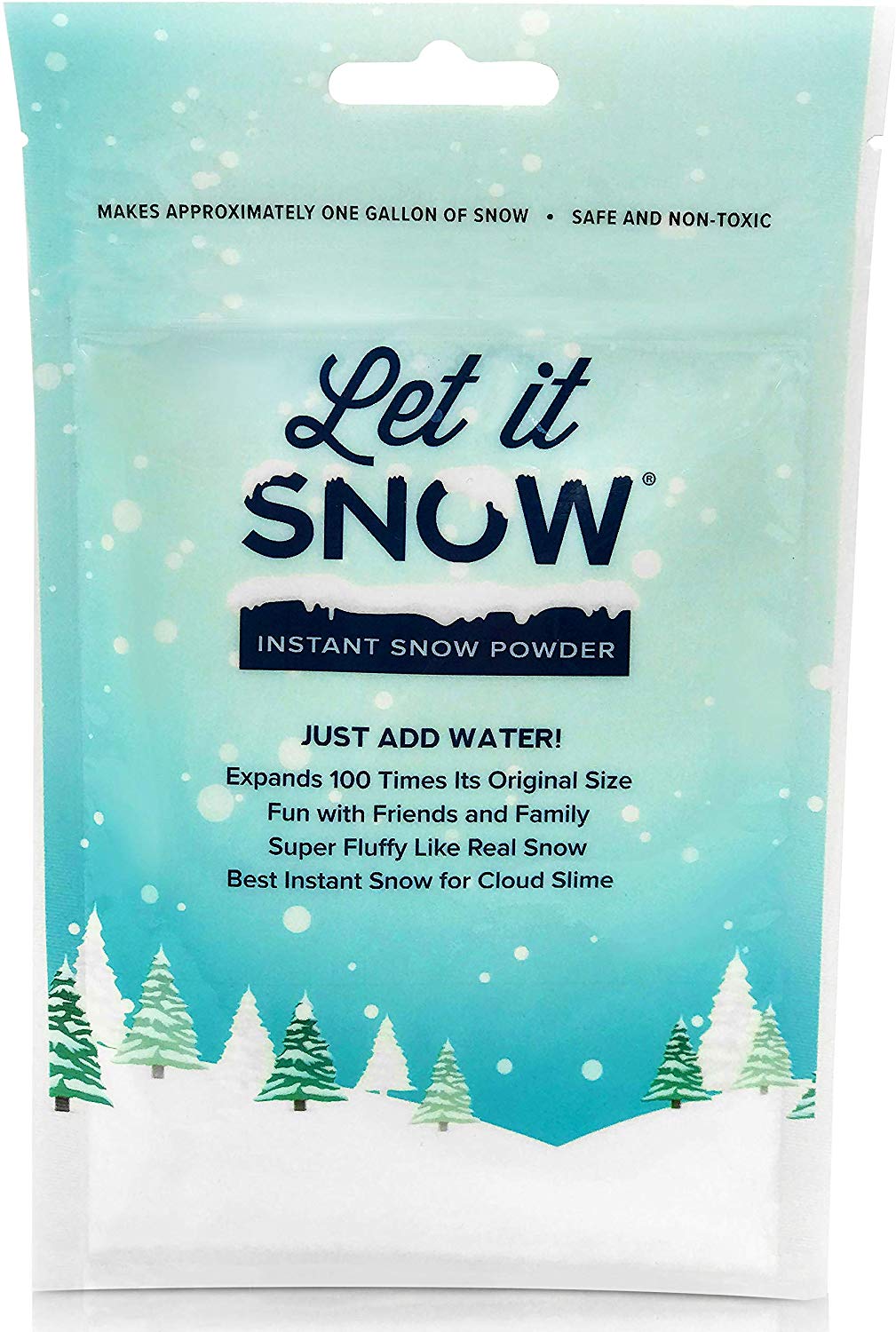 Super Snow Powder By Be Amazing! Toys Faux Snow Makes Artificial Snow,  Nontoxic Snow For Kids – Ages 4+ 