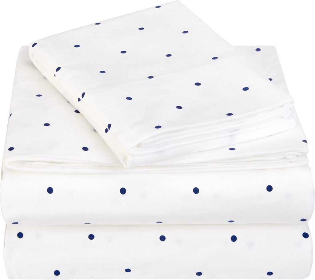 Mellanni Cozy Organic Flannel Sheets, 4-Piece