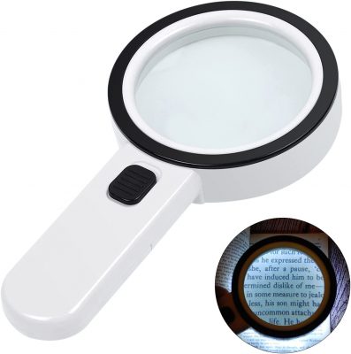 SeeZoom Ergonomic Magnifying Glass With Light