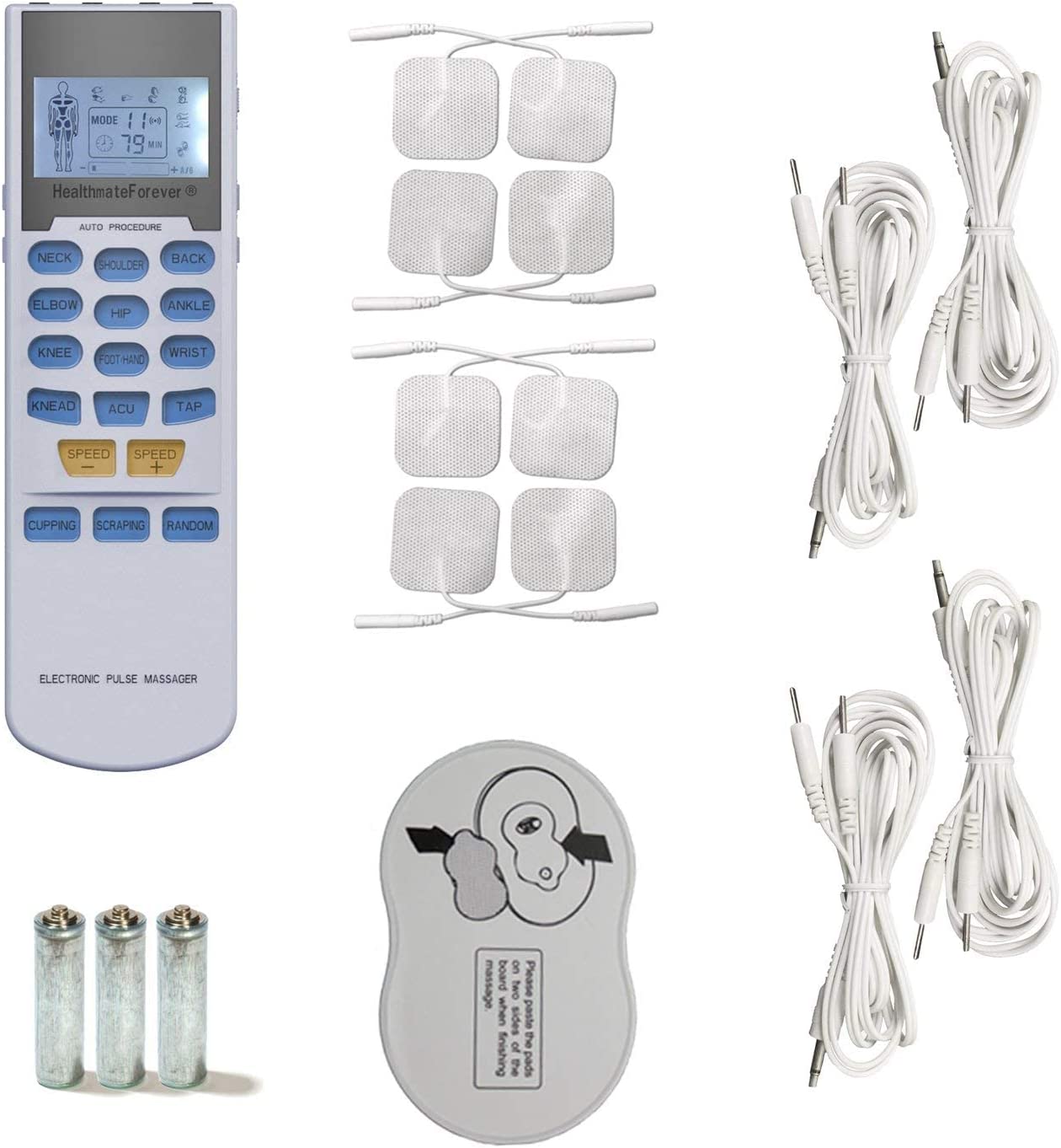 HealthmateForever YK15RC Rechargeable 15 Modes Most Powerful Pain Relief  TENS Unit Machine Muscle Pe…See more HealthmateForever YK15RC Rechargeable  15