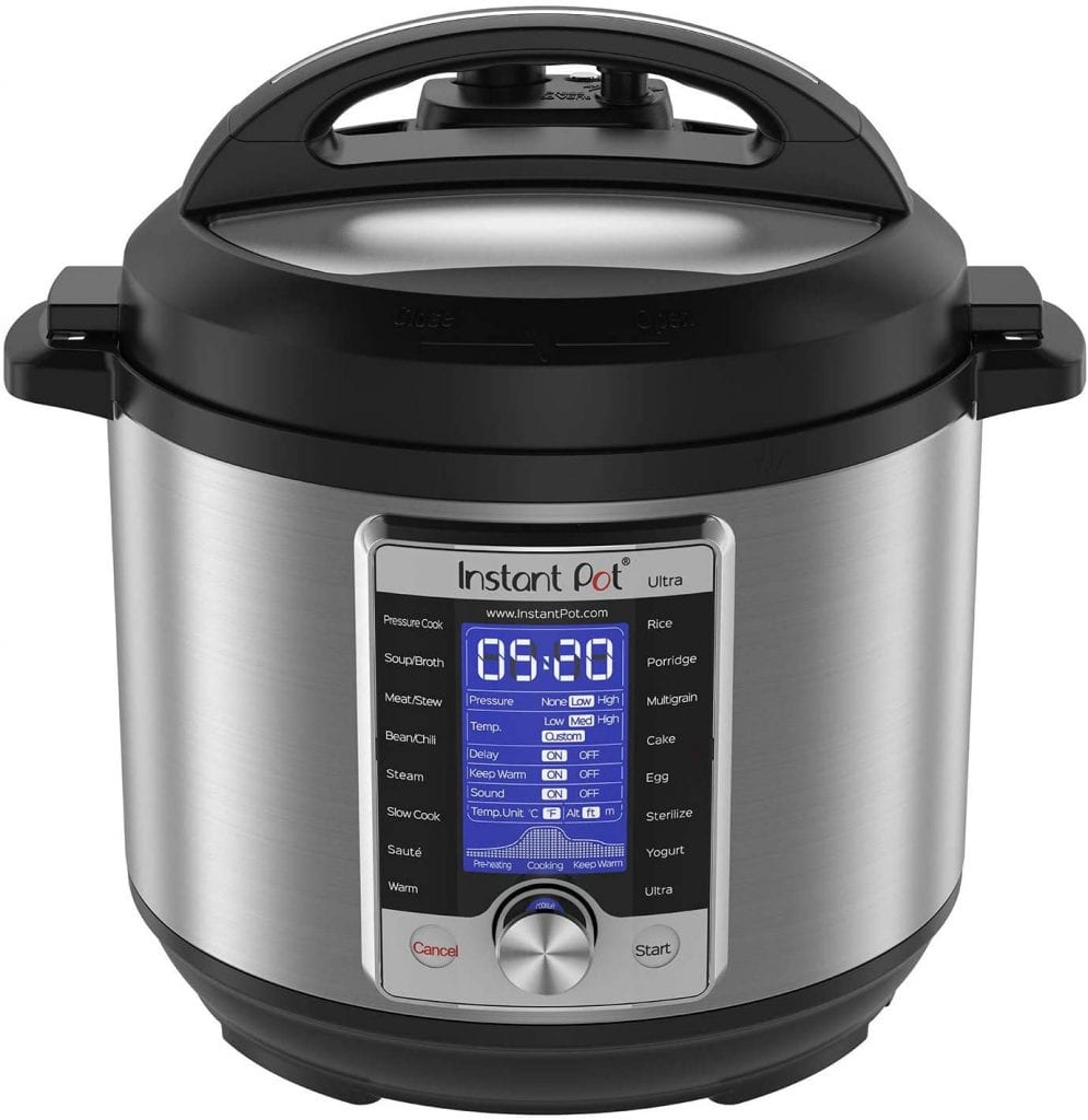 Moosoo 12-in-1 Digital Electric Pressure Cooker, 6-quart