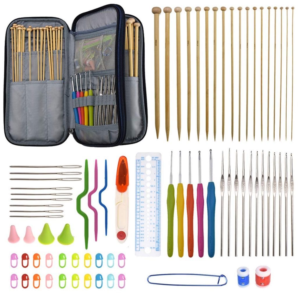 Akacraft Crochet Hooks & Knitting Needles Set