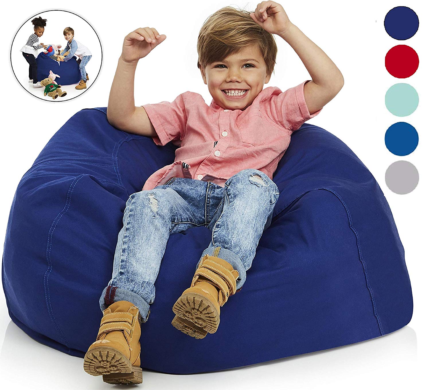 storage bean bag chair