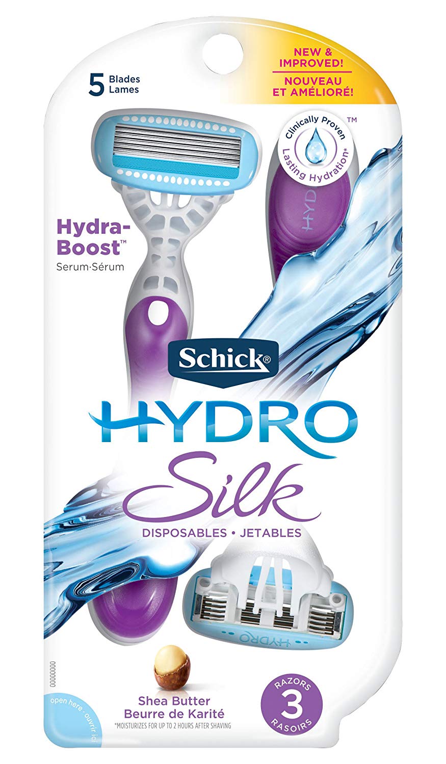 hydro silk razor blades