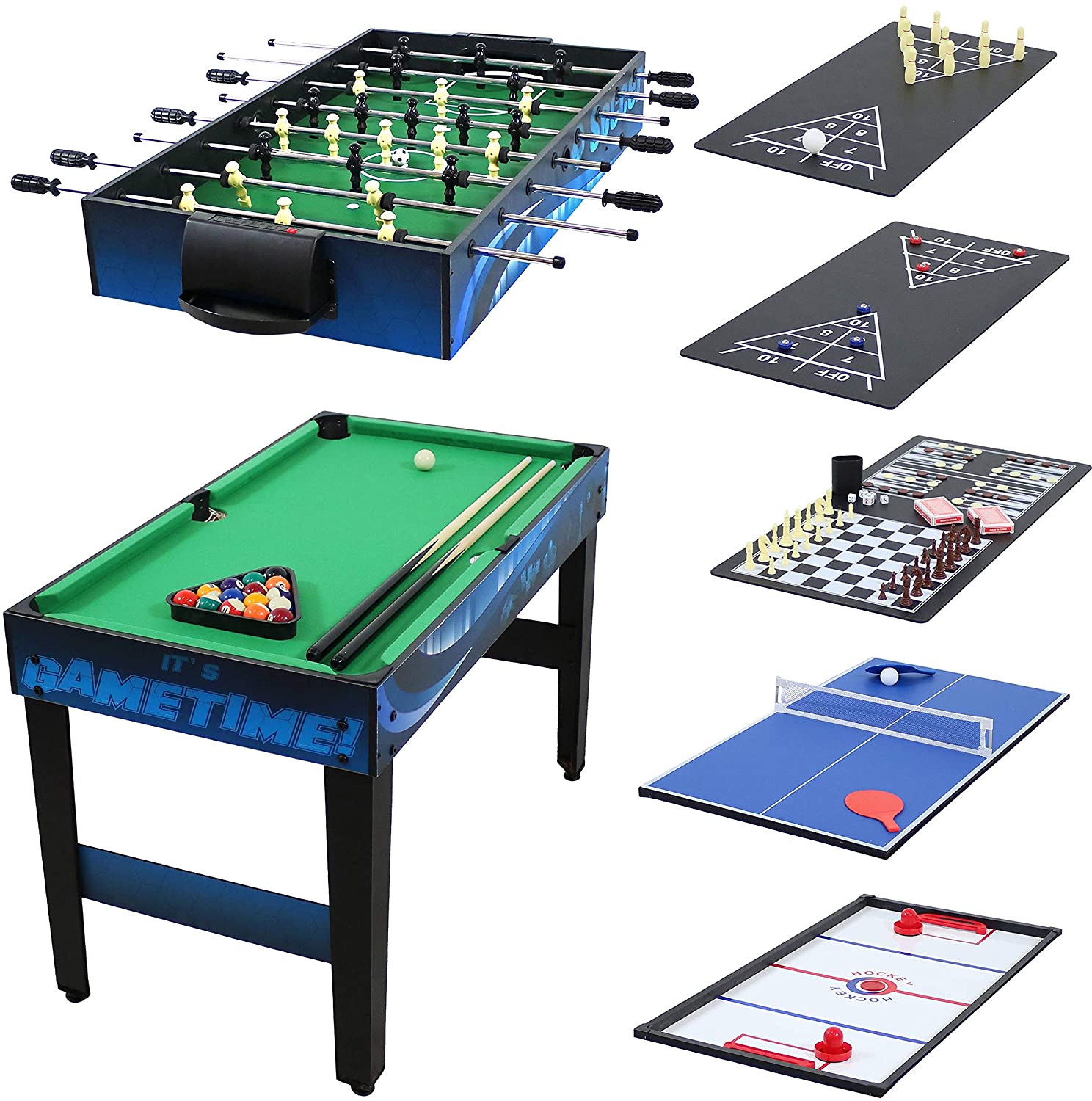 MD Sports 48 inch 12-in-1 Multi-Game Table CBF048_048M - Best Buy