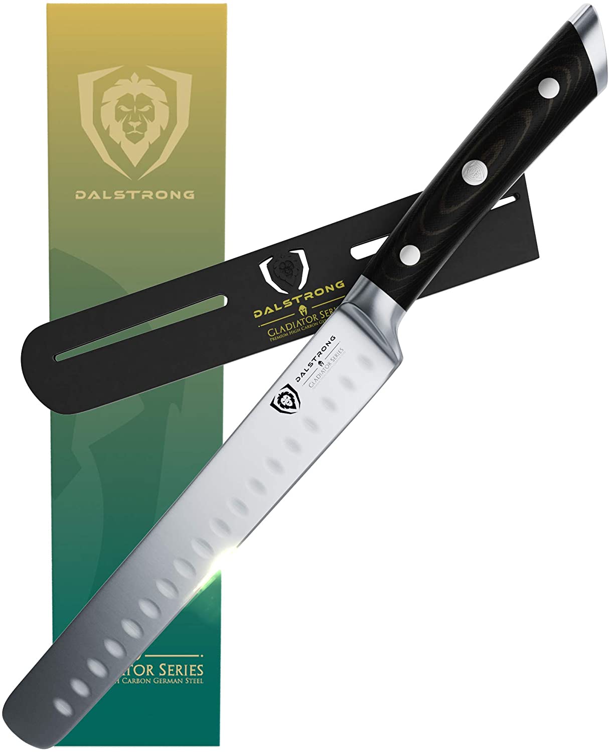 Slicing & Carving Knife 12 | Offset Blade | Gladiator Series | NSF  Certified | Dalstrong ©
