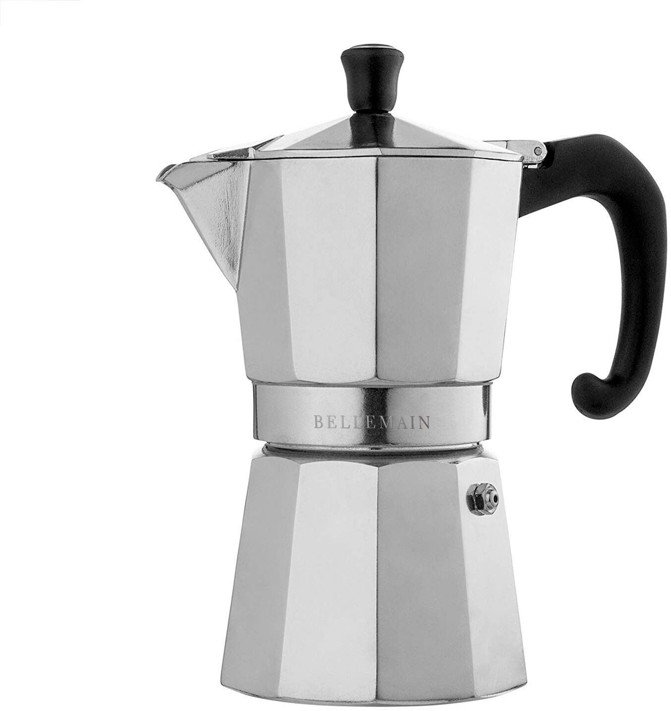 Zulay Kitchen Classic Stovetop Italian Style Espresso Maker 2020 Model -  Dark Gray