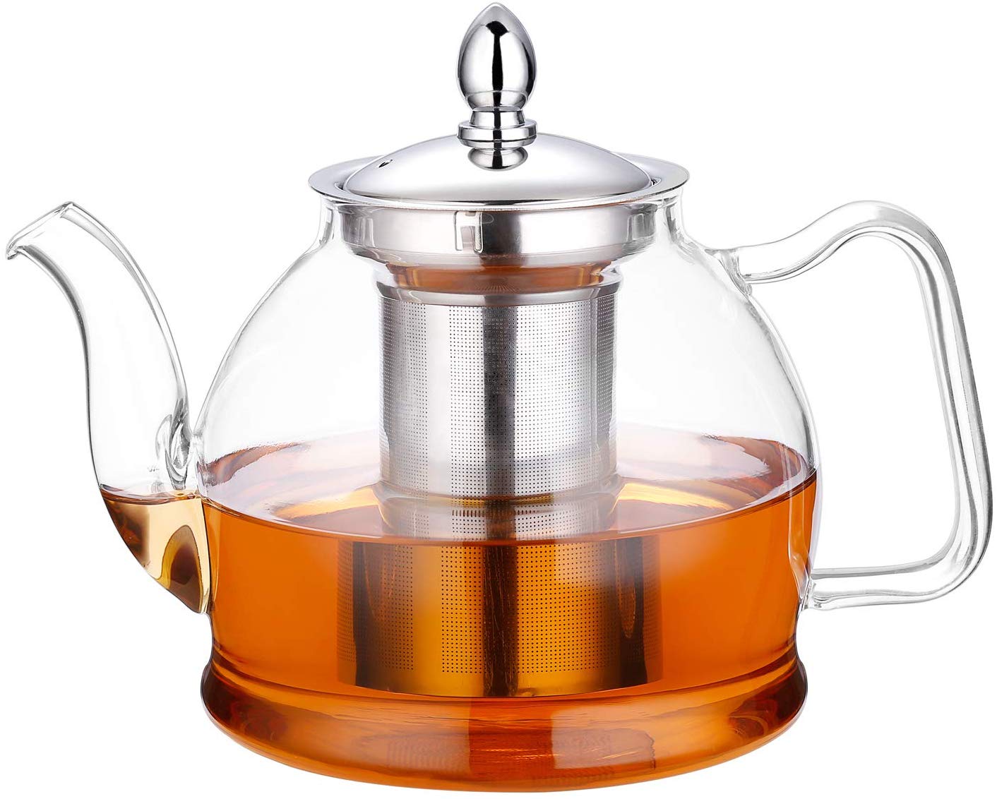 glass stovetop whistling kettle