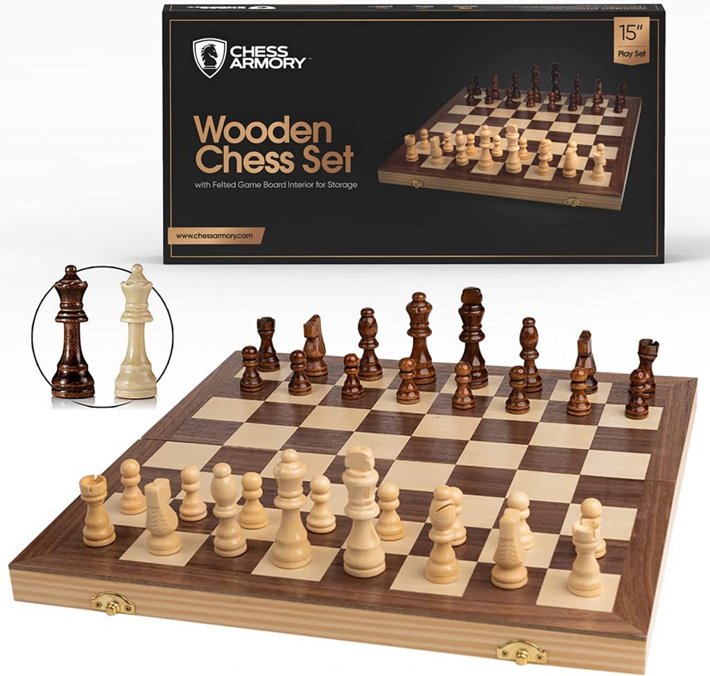 Wegiel Classic Wooden Chess Board Set