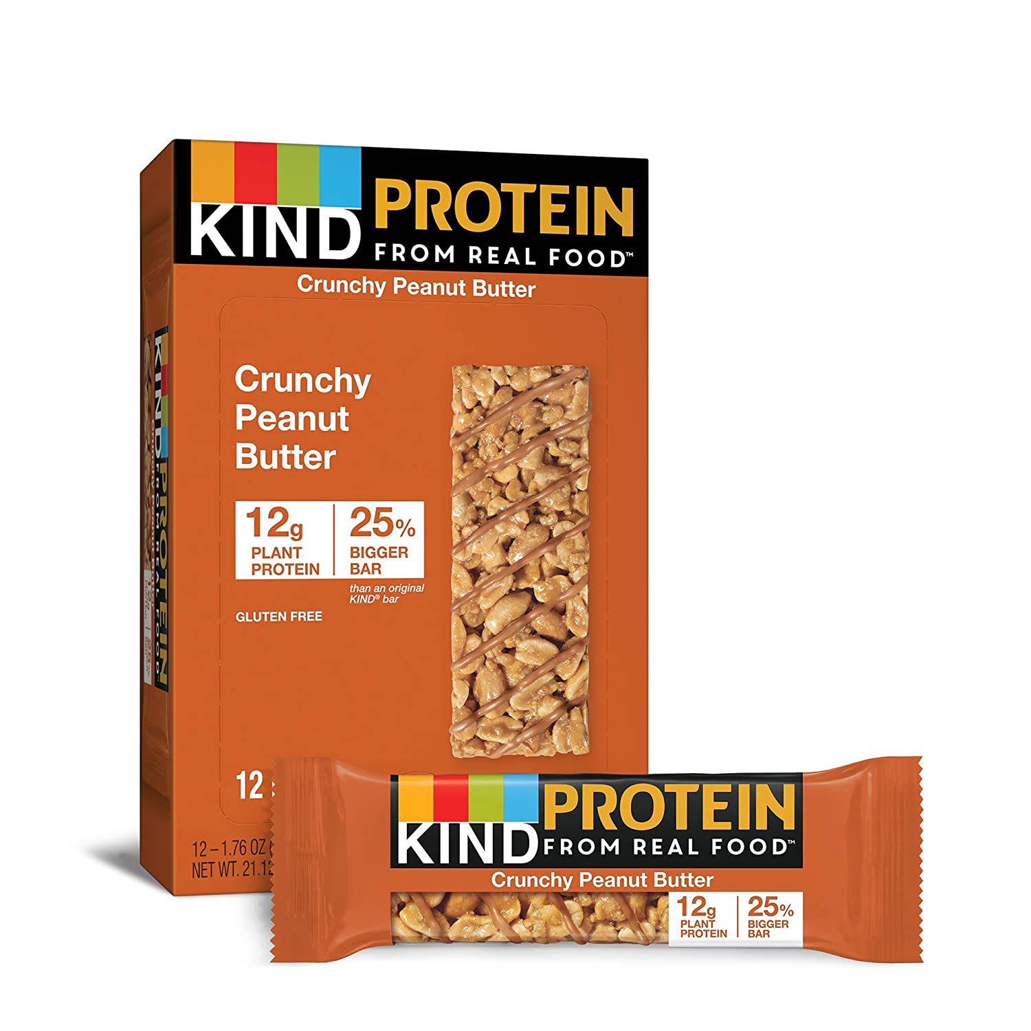 KIND Protein Bars, Crunchy Peanut Butter