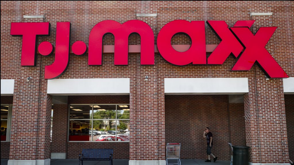 TJ Maxx reopened its site for online shopping