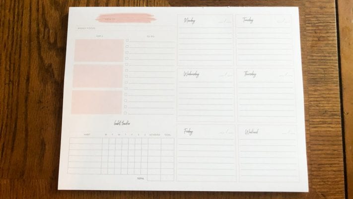 Lemome Soft Touch Daily & Weekly Planner