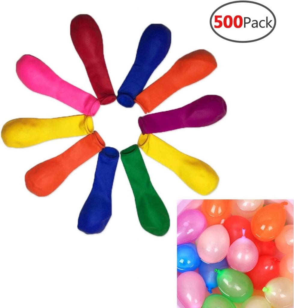 Tiny Balier Easy Quick Fill Water Balloons, 12-Pack