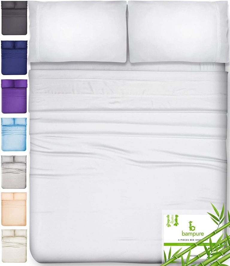 Bampure 100 Organic Deep Pocket Cooling Bamboo Sheets Bamboo Sheet