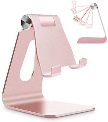 CreaDream Silicone Pads Aluminum Cradle Cellphone Holder