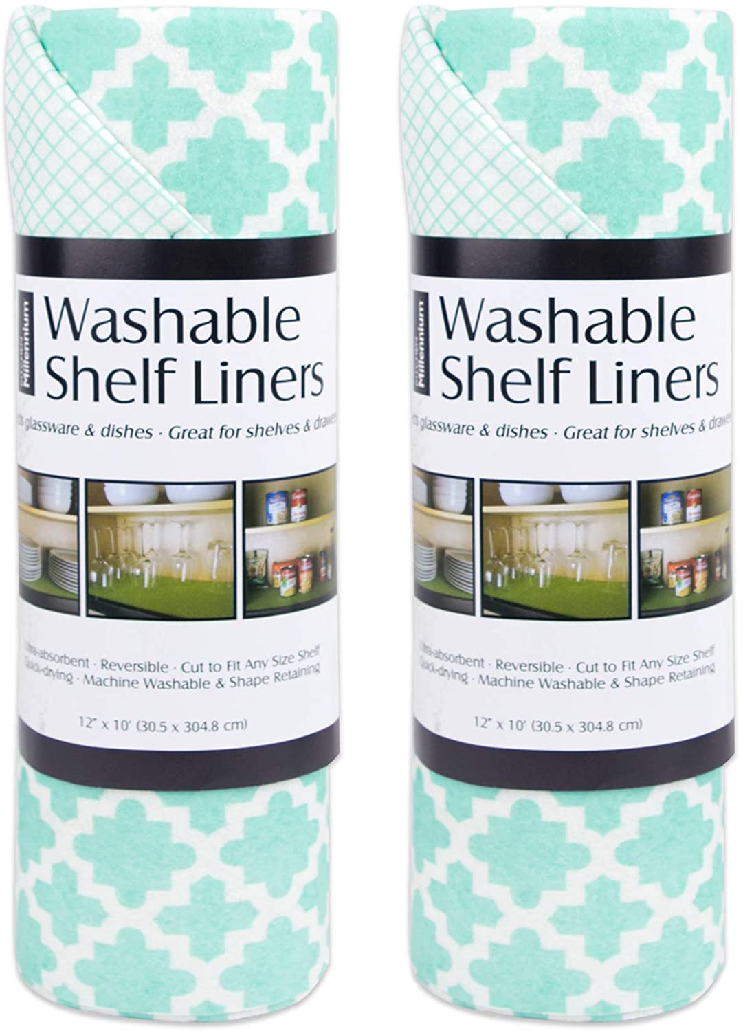 Yachee Eco-friendly Flexible Shelf Liner, 17.7×59-Inch
