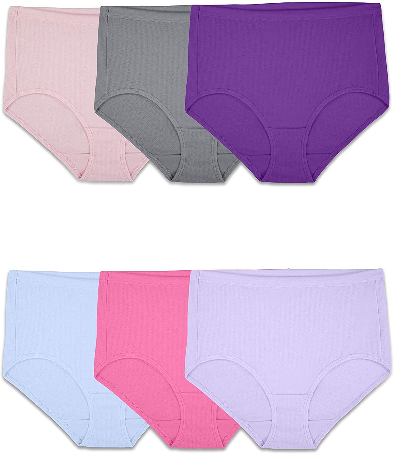 UMMISS Double Layer High Waist Underwear, 5-Pack