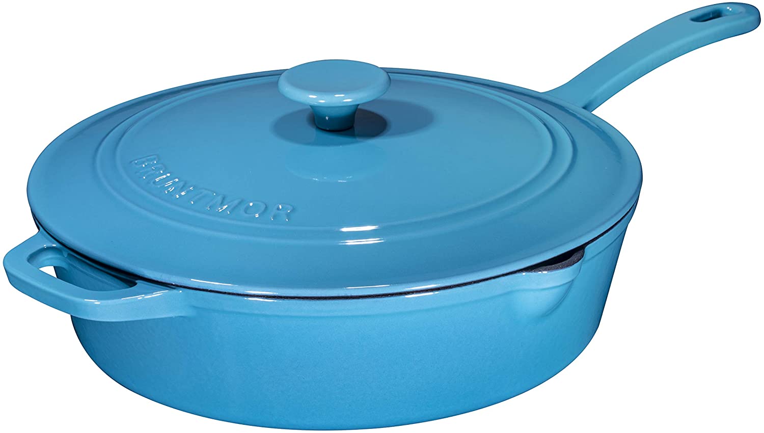 Bruntmor Silicone Cooking Utensils Set Heat Resistant - Blue - 24
