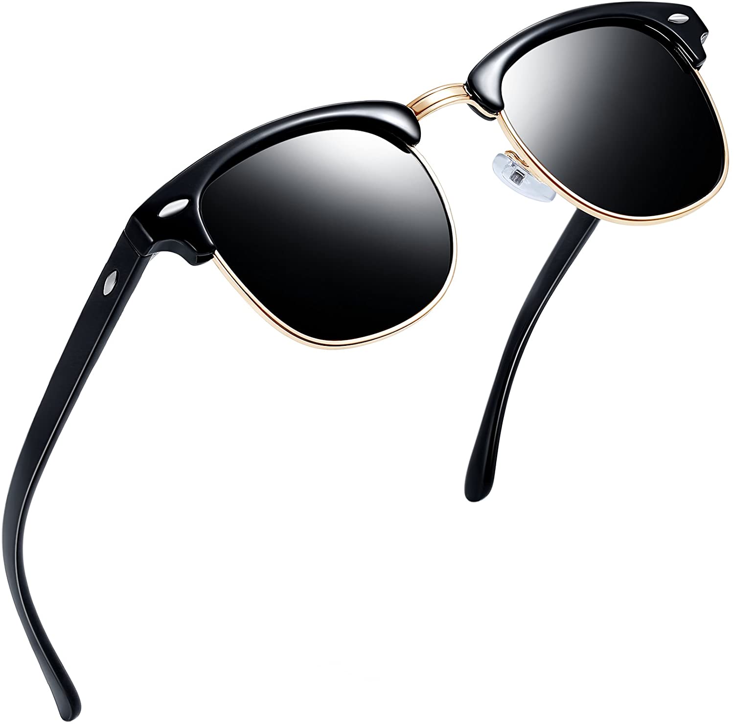 KALIYADI Polarized Sunglasses with Matte Black Frame UK