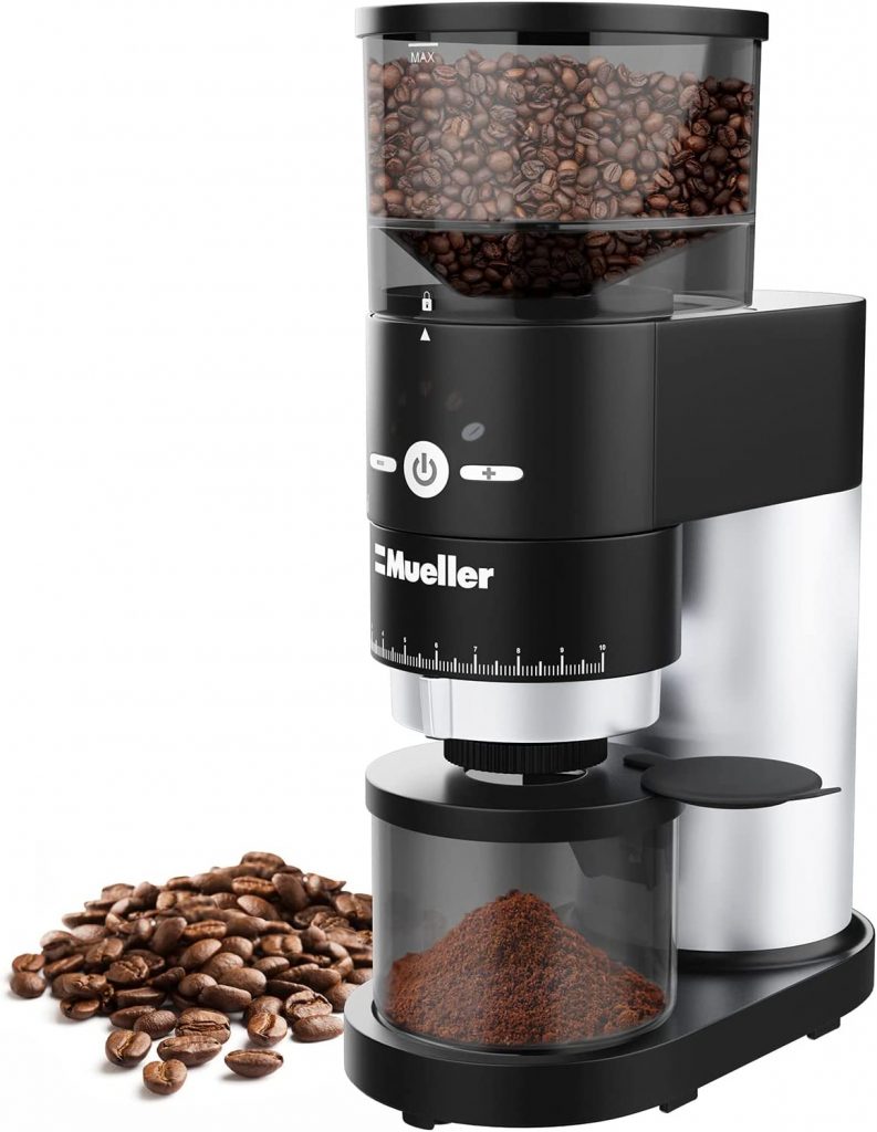 KitchenAid KCG0702CS Controlled Rate Streamlined Coffee Burr Grinder