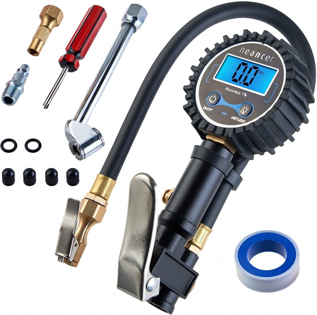 JACO ElitePro Mechanic Recommended Tire Pressure Gauge