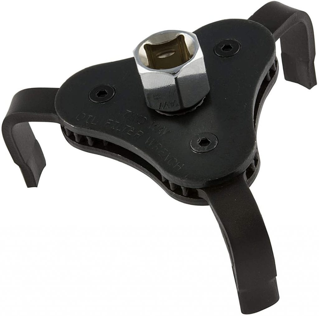 Spurtar High Carbon Steel Gear-Driven Oil Filter Wrench