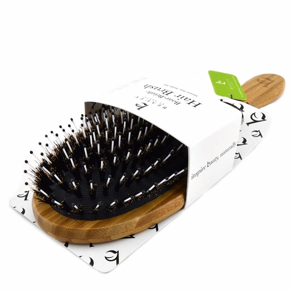 Belula Organic Boar Bristle Hair Brush & Comb Set