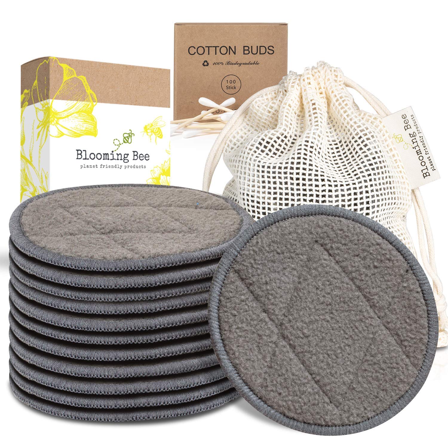 Bee Washable Makeup Remover Wipes,