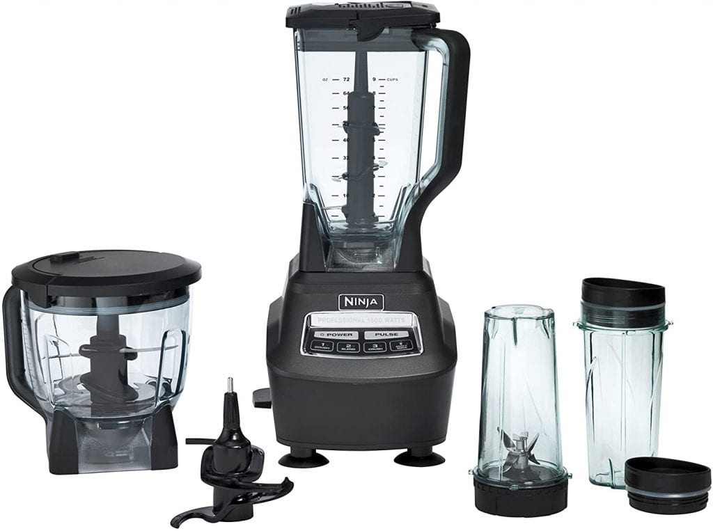 Ninja BL660 Professional Countertop Blender With Cups, 1100Watt